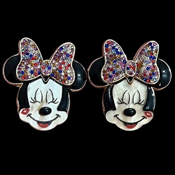 Disney Minnie Mouse Earrings - Picture 2 of 3